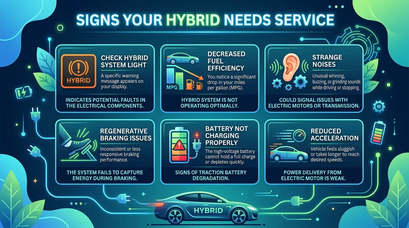 Signs Your Hybrid Needs Service - All About Imports Denton, TX.