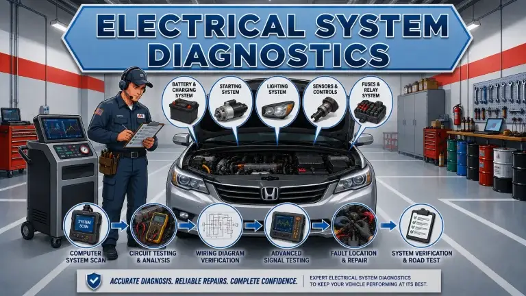 Electrical Systems Diagnostics - All About Imports Denton, TX.